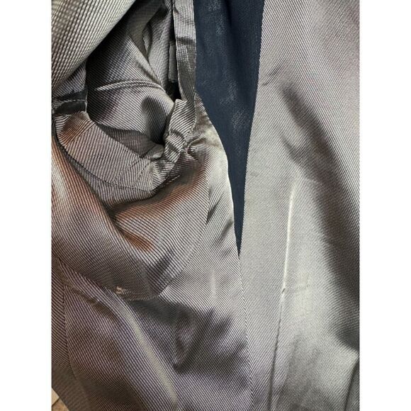 OSCAR DE LA RENTA gray silk wool mens suit jacket blazer 40R NWOT - Picture 8 of 10